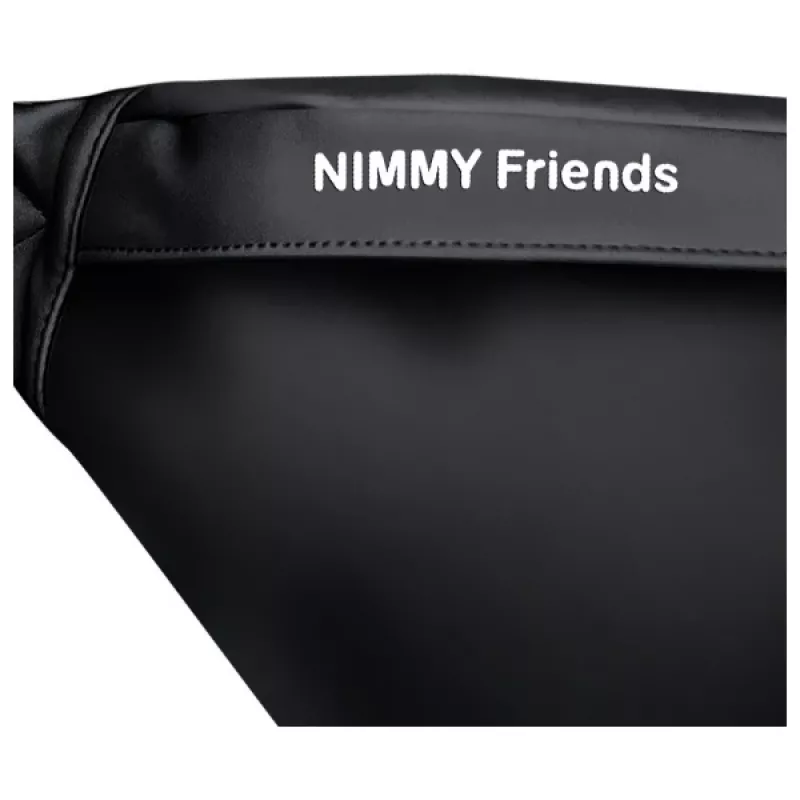 Nimmy Bolso bandolera Cool Dog with Glasses Black