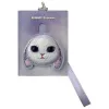 Nimmy set 3 en 1 de funda para móvil, cartera y funda para localizador - morado Big Eyed Pet 2.0 Rabbit