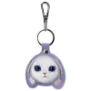 Nimmy set 3 en 1 de funda para móvil, cartera y funda para localizador - morado Big Eyed Pet 2.0 Rabbit
