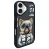 Nimmy Cool&Cute 2.0 Dog Funda protectora para Apple iPhone 16 6,1