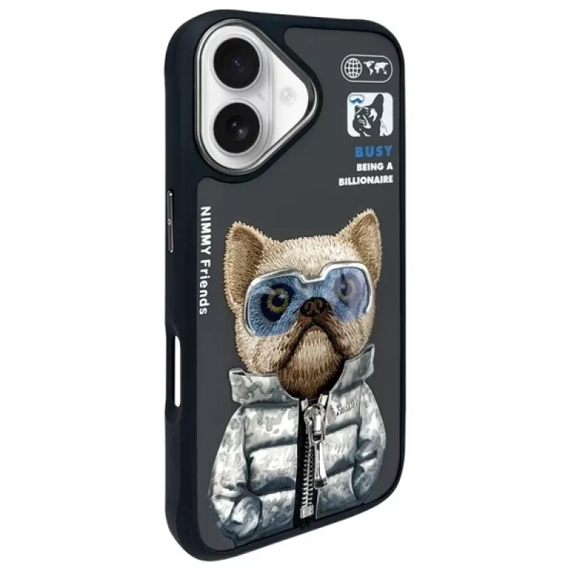 Nimmy Cool&Cute 2.0 Dog Funda protectora para Apple iPhone 16 6,1