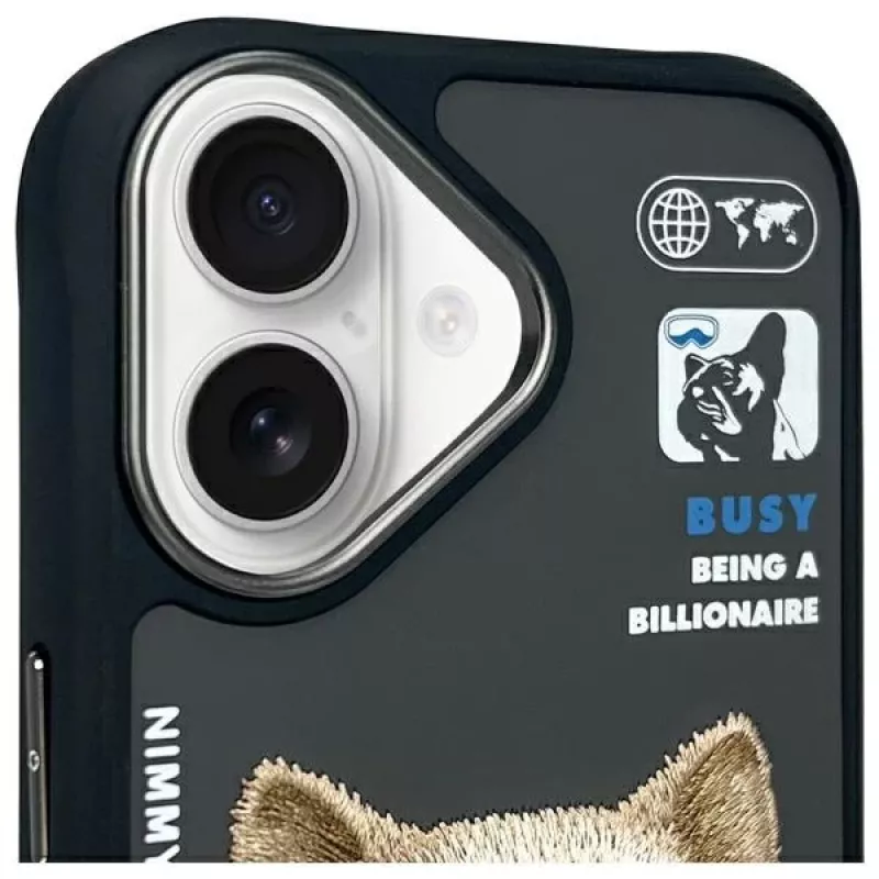 Nimmy Cool&Cute 2.0 Dog Funda protectora para Apple iPhone 16 6,1