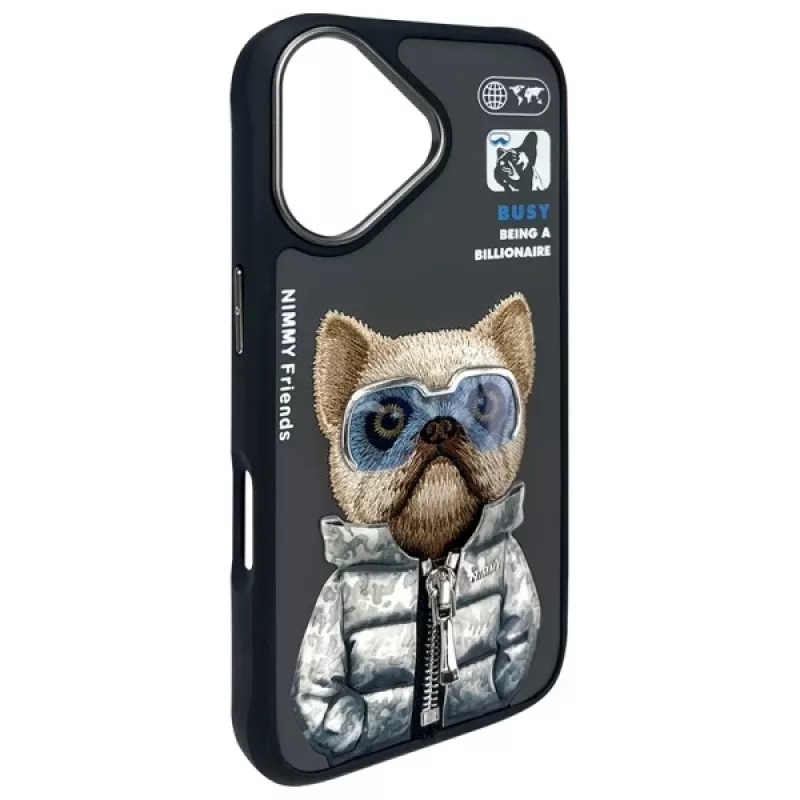 Nimmy Cool&Cute 2.0 Dog Funda protectora para Apple iPhone 16 6,1