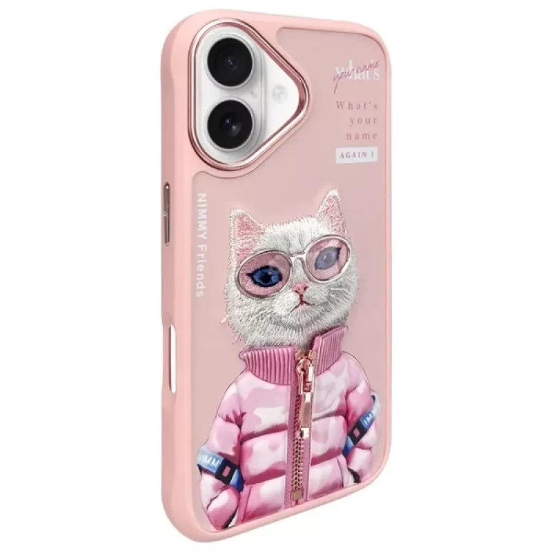 Nimmy Cool&Cute 2.0 Cat Funda trasera para Apple iPhone 16 6,1