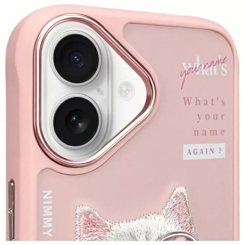 Nimmy Cool&Cute 2.0 Cat Funda trasera para Apple iPhone 16 6,1