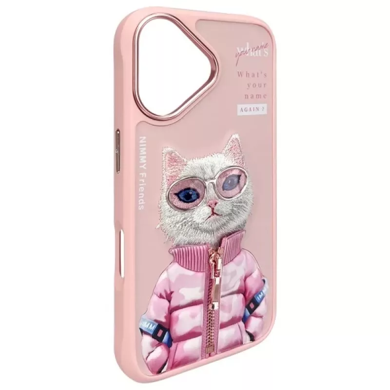 Nimmy Cool&Cute 2.0 Cat Funda trasera para Apple iPhone 16 6,1