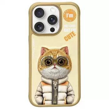 Nimmy Cool&Cute 2.0 Cat Funda para Apple iPhone 16 Pro 6,3