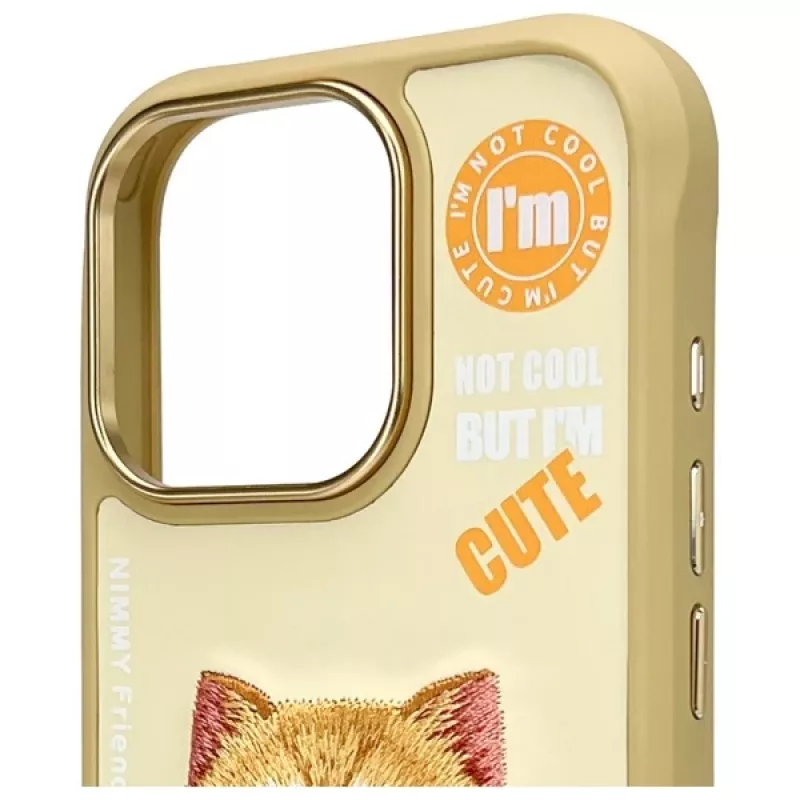 Nimmy Cool&Cute 2.0 Cat Funda para Apple iPhone 16 Pro 6,3