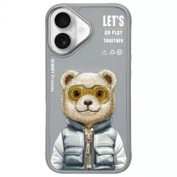 Nimmy Cool&Cute 2.0 Bear Funda para Apple iPhone 16 6,1