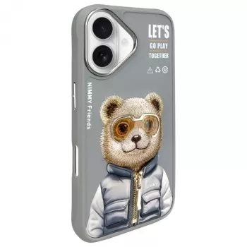 Nimmy Cool&Cute 2.0 Bear Funda para Apple iPhone 16 6,1