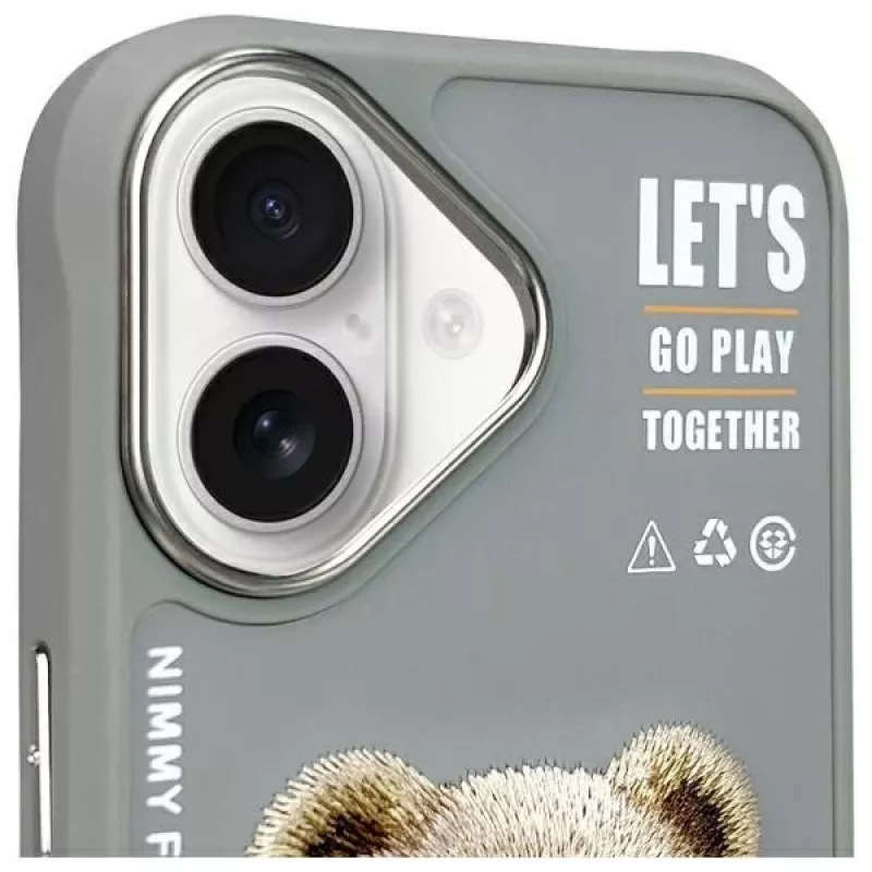 Nimmy Cool&Cute 2.0 Bear Funda para Apple iPhone 16 6,1