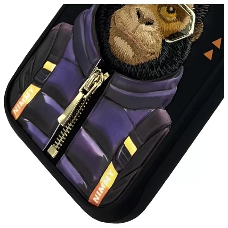 Nimmy Cool&Cute 2.0 Monkey Funda para iPhone 16 Pro Max 6,9