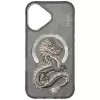 Nimmy Dragon Funda MagSafe para iPhone 16 - Gris