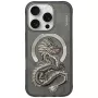 Nimmy Dragon Funda MagSafe para iPhone 16 Pro Gris