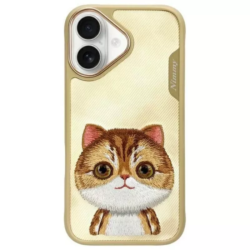 Nimmy Big Eyed Pet 2.0 Cat Funda para Apple iPhone 16 6,1
