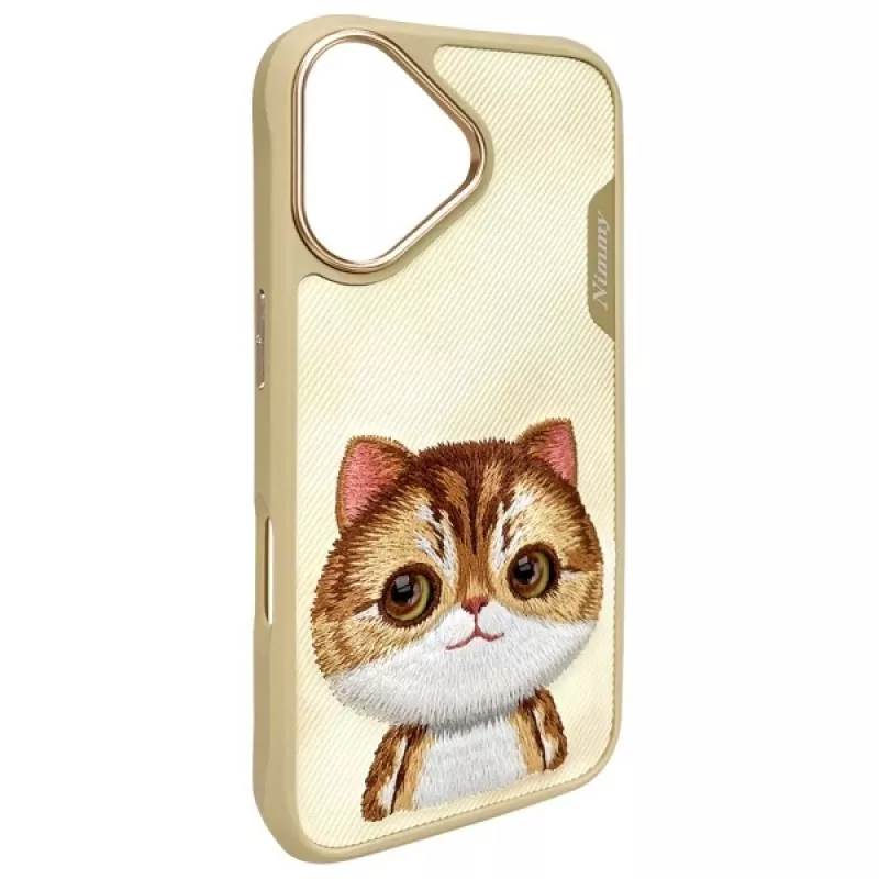 Nimmy Big Eyed Pet 2.0 Cat Funda para Apple iPhone 16 6,1