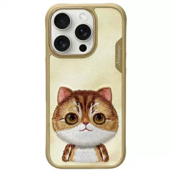 Nimmy BigEyed Pet 2.0 Cat Funda para Apple iPhone 16 Pro 6,3