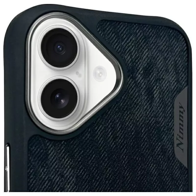 Nimmy Big Eyed Pet 2.0 Panda Funda para Apple iPhone 16 6.1 Negra