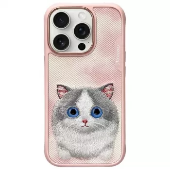 Nimmy Big Eyed Pet 2.0 Cat Funda para Apple iPhone 16 Pro 6,3