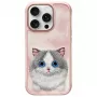 Nimmy Big Eyed Pet 2.0 Cat Funda para Apple iPhone 16 Pro 6,3