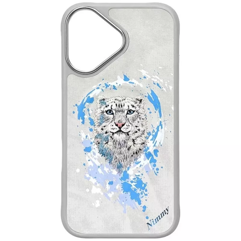 Nimmy Pantera Funda MagSafe para Apple iPhone 16 - Gris claro