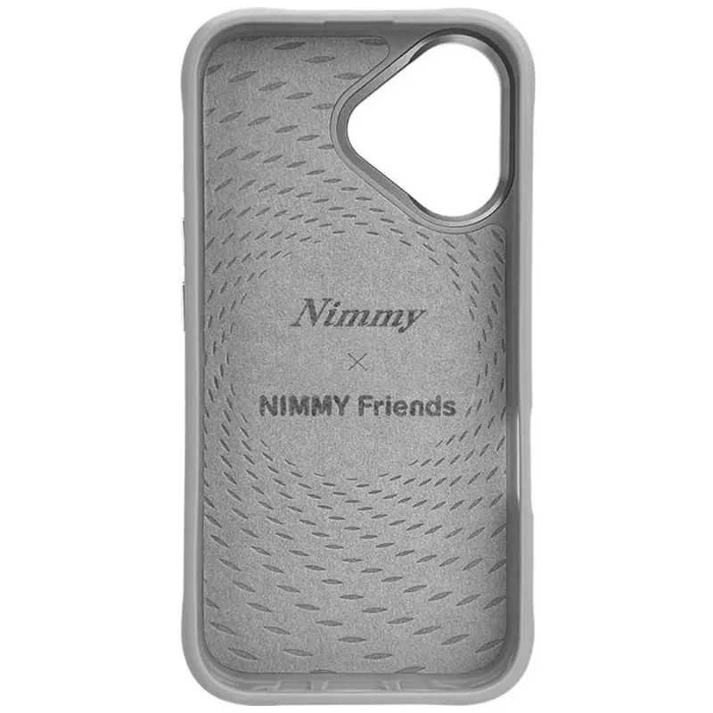 Nimmy Pantera Funda MagSafe para Apple iPhone 16 - Gris claro