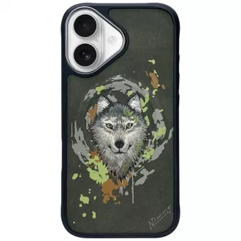 Nimmy Wilk Funda MagSafe para iPhone 16 Gris oscuro