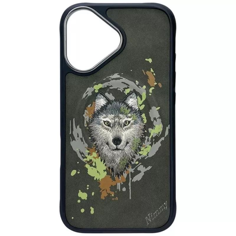 Nimmy Wilk Funda MagSafe para iPhone 16 Gris oscuro