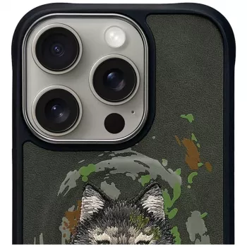 Nimmy Wilk Funda MagSafe para Apple iPhone 16 Pro Gris oscuro