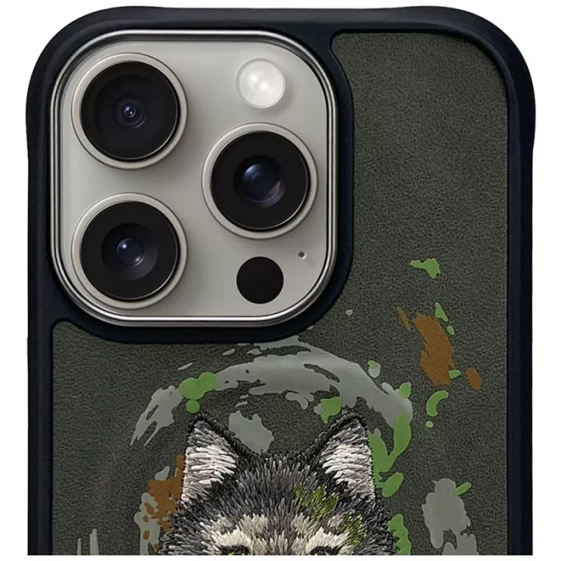 Nimmy Wilk Funda MagSafe para Apple iPhone 16 Pro Gris oscuro