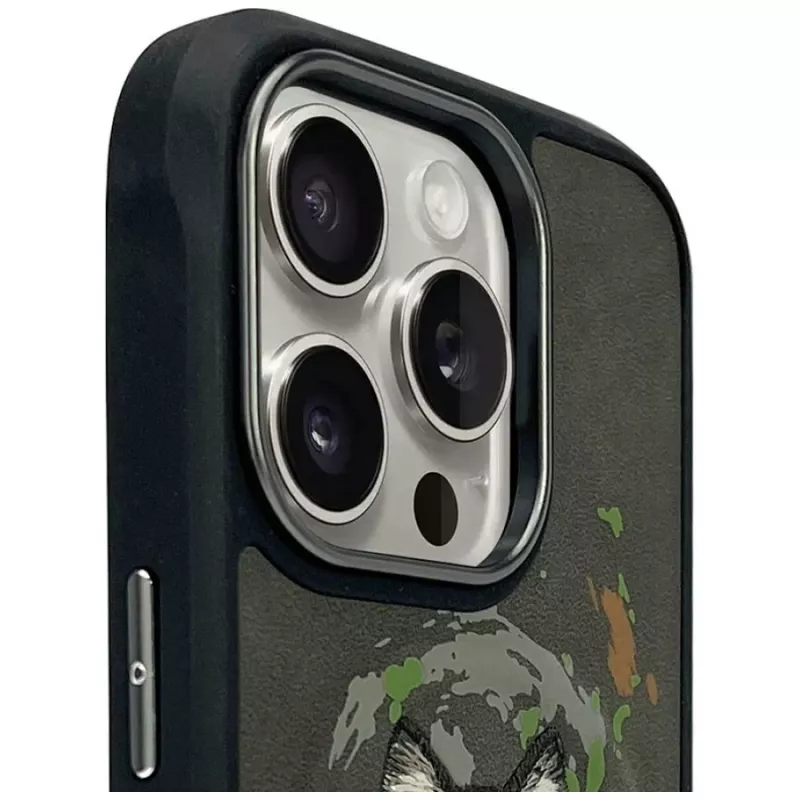 Nimmy Wilk Funda MagSafe para Apple iPhone 16 Pro Gris oscuro