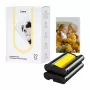 Liene PixCut Set de papel fotográfico y cartuchos de tinta 4x6, 72 hojas, brillante, sublimación térmica