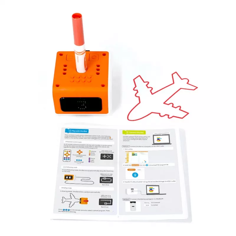 MATATALAB MatataStudio VinciBot Educational Coding Robot para niños a partir de 8 años