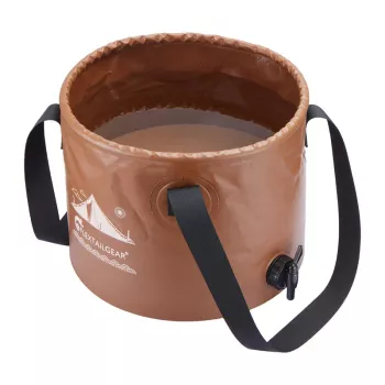 Flextail Flex Bucket Cubo Plegable 20L (Marrón)