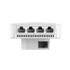 Ruijie Reyee RG-RAP1200(P) Punto de Acceso Dual-Band Wi-Fi 5, 5x Gigabit Ethernet, PoE In/Out, AC1200, Indoor, Montaje en Pared/Techo, Gestionado en Cloud