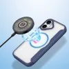 DUXDUCIS Skin X Pro Funda Cartera para Apple iPhone 17 Air con MagSafe y Compartimento para Tarjetas - Azul