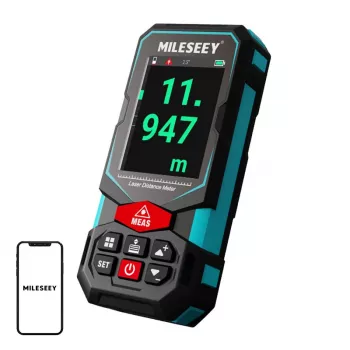 Mileseey S7 medidor de distancias láser con pantalla de 100m