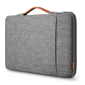 Inateck bolsa para portátil de 13,3 con bolsillo para accesorios LB02006/S1, gris