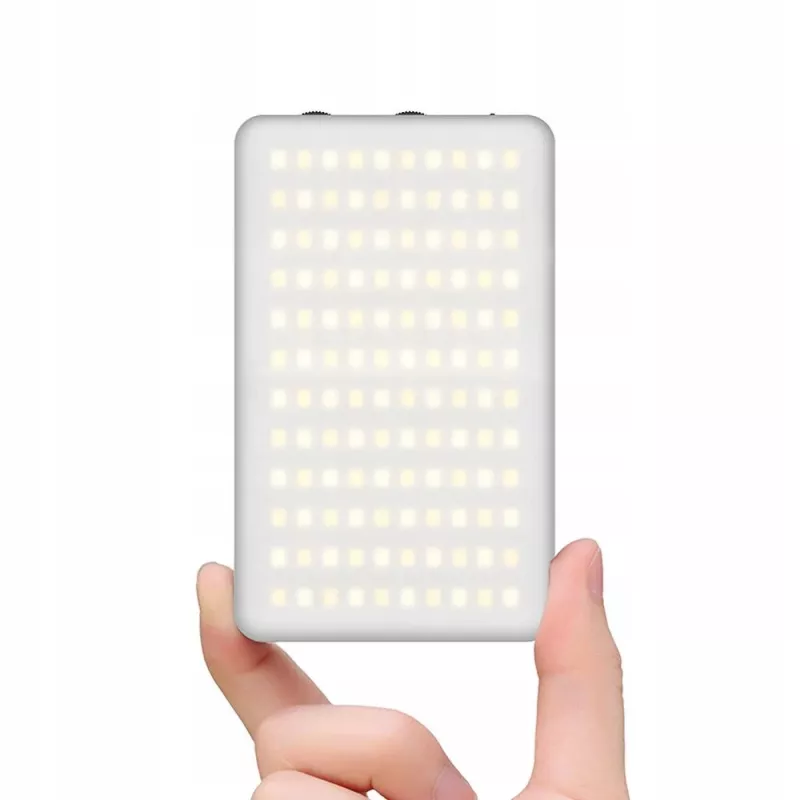 Ulanzi VL120 Luz LED de vídeo bi-color 3200K-6500K con pantalla LCD