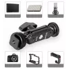 Ulanzi R098 Magic Arm Brazo articulado de doble rótula con tornillo de 1/4 inch y zapata en frío, negro