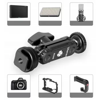Ulanzi R098 Magic Arm Brazo articulado de doble rótula con tornillo de 1/4