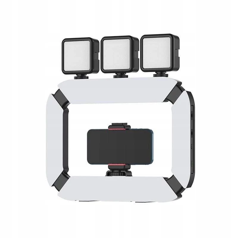 Ulanzi U200 Luz LED de vídeo con soporte para smartphone - bi-color 2500K-8500K