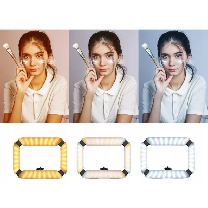 Ulanzi U200 Luz LED de vídeo con soporte para smartphone - bi-color 2500K-8500K