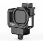 Ulanzi SB6049 soporte de marco + adaptador de micrófono + juego de filtros para GoPro HERO 9/10 Black