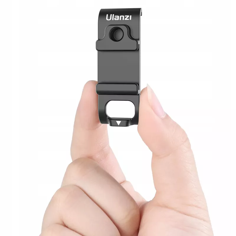 Ulanzi G9-6 Tapa lateral de batería con zapata en frío y rosca de 1/4 inch para GoPro Hero 9/10/11/12 negro