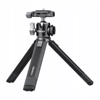 Ulanzi MT-24 Trípode metal Stopka ISO con cabezal basculante 3D - negro