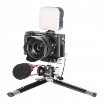 Ulanzi MT-24 Trípode metal Stopka ISO con cabezal basculante 3D - negro