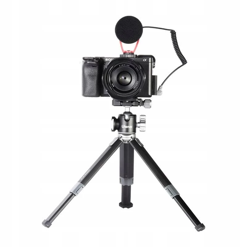 Ulanzi MT-24 Trípode metal Stopka ISO con cabezal basculante 3D - negro