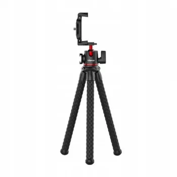 Ulanzi MT-33 Trípode flexible con rótula y soporte para móvil, negro