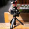 ULANZI MT-09 Mini trípode, monopié y empuñadura para GoPro, SJCAM, Xiaomi, DJI Osmo Action, negro